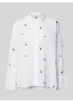 Bluza z wyhaftowanym motywem model ‘NEW LINA GRACE’ ze sklepu Peek&Cloppenburg  w kategorii Koszule damskie - zdjęcie 170512944