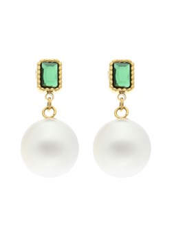 Kolczyki wiszące z perłą i kryształkiem L'AF ze sklepu Eye For Fashion w kategorii Kolczyki - zdjęcie 170517011