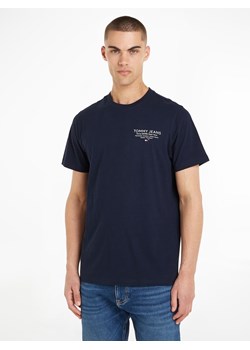 TOMMY JEANS Koszulka w kolorze granatowym ze sklepu Limango Polska w kategorii T-shirty męskie - zdjęcie 170518570
