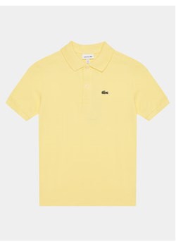 Lacoste Polo PJ2909 Żółty Regular Fit ze sklepu MODIVO w kategorii T-shirty chłopięce - zdjęcie 170518683