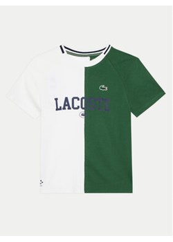 Lacoste T-Shirt TJ7454 Biały Regular Fit ze sklepu MODIVO w kategorii T-shirty chłopięce - zdjęcie 170518704