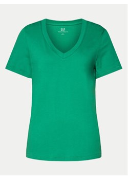 Gap T-Shirt 740140-50 Zielony Regular Fit ze sklepu MODIVO w kategorii Bluzki damskie - zdjęcie 170518762