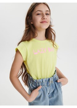 Sinsay - Koszulka - zielony ze sklepu Sinsay w kategorii Bluzki dziewczęce - zdjęcie 170522684