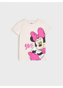 Sinsay - Koszulka Myszka Minnie - kremowy ze sklepu Sinsay w kategorii Bluzki dziewczęce - zdjęcie 170522751