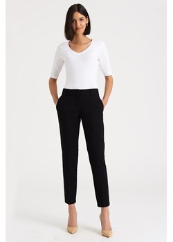 Czarne klasyczne spodnie damskie ze sklepu 5.10.15 w kategorii Spodnie damskie - zdjęcie 170524114