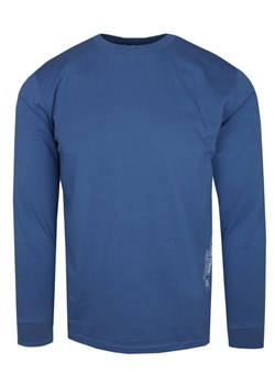 Koszulka z Długim Rękawem (Longsleeve) - Pako Jeans - Niebieska TSPJNSlongJEFFgr ze sklepu JegoSzafa.pl w kategorii T-shirty męskie - zdjęcie 170524280