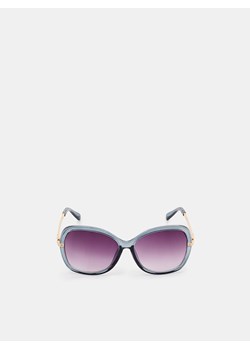 Mohito - Duże okulary przeciwsłoneczne - szary ze sklepu Mohito w kategorii Okulary przeciwsłoneczne damskie - zdjęcie 170524444
