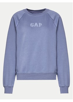 Gap Bluza 885578-00 Niebieski Regular Fit ze sklepu MODIVO w kategorii Bluzy damskie - zdjęcie 170525774