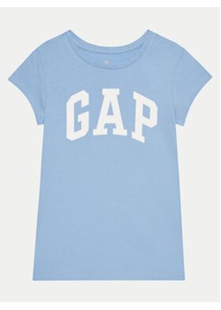 Gap T-Shirt 886003 Niebieski Regular Fit ze sklepu MODIVO w kategorii Bluzki dziewczęce - zdjęcie 170525883