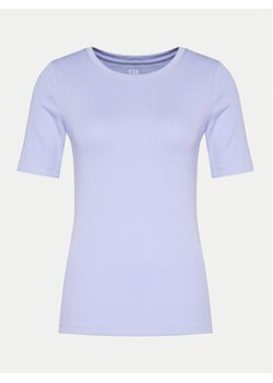 Gap T-Shirt 540635-11 Fioletowy Slim Fit ze sklepu MODIVO w kategorii Bluzki damskie - zdjęcie 170525892