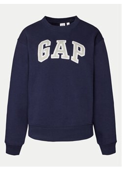 Gap Bluza 554936-12 Granatowy Regular Fit ze sklepu MODIVO w kategorii Bluzy damskie - zdjęcie 170525952