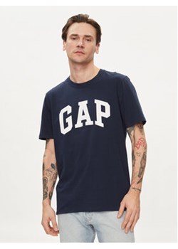 Gap T-Shirt 856659-04 Granatowy Regular Fit ze sklepu MODIVO w kategorii T-shirty męskie - zdjęcie 170525972