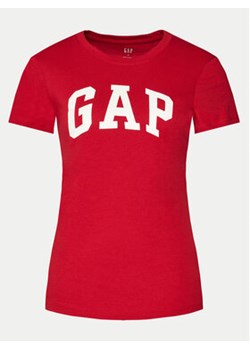 Gap T-Shirt 268820-91 Czerwony Regular Fit ze sklepu MODIVO w kategorii Bluzki damskie - zdjęcie 170525980