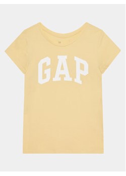 Gap T-Shirt 886003-02 Żółty Regular Fit ze sklepu MODIVO w kategorii T-shirty chłopięce - zdjęcie 170525984