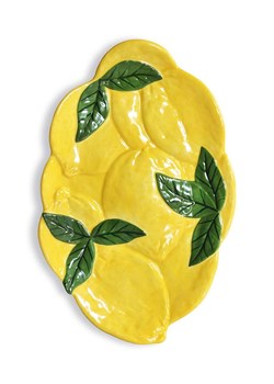 &amp;k amsterdam talerz Plate Lemon ze sklepu ANSWEAR.com w kategorii Talerze - zdjęcie 170526770
