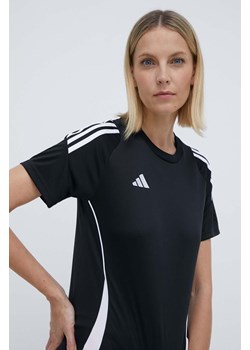 adidas Performance t-shirt treningowy Tiro 24 kolor czarny ze sklepu ANSWEAR.com w kategorii Bluzki damskie - zdjęcie 170527332