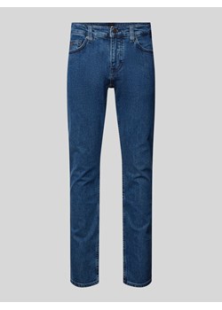 Jeansy o kroju slim fit z aplikacją z logo model ‘Delaware’ ze sklepu Peek&Cloppenburg  w kategorii Jeansy męskie - zdjęcie 170529821
