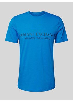 T-shirt z nadrukiem z logo model ‘milano/nyc’ ze sklepu Peek&Cloppenburg  w kategorii T-shirty męskie - zdjęcie 170530184