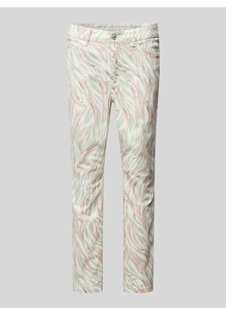 Spodnie o skróconym kroju model ‘DREAM SUMMER’ ze sklepu Peek&Cloppenburg  w kategorii Spodnie damskie - zdjęcie 170530352