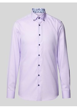Koszula biznesowa o kroju Slim Fit z kołnierzykiem typu button down ze sklepu Peek&Cloppenburg  w kategorii Koszule męskie - zdjęcie 170530402