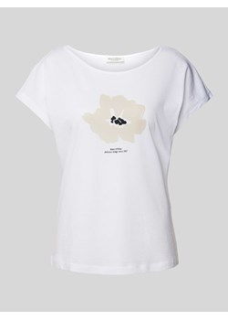 T-shirt z nadrukiem z logo ze sklepu Peek&Cloppenburg  w kategorii Bluzki damskie - zdjęcie 170530581