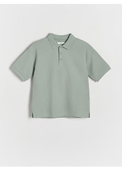 Reserved - T-shirt polo - jasnozielony ze sklepu Reserved w kategorii T-shirty chłopięce - zdjęcie 170532032