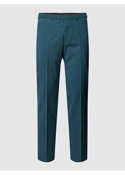 Spodnie do garnituru o kroju modern fit z zakładkami w pasie model ‘Franco’ ze sklepu Peek&Cloppenburg  w kategorii Spodnie męskie - zdjęcie 170535243