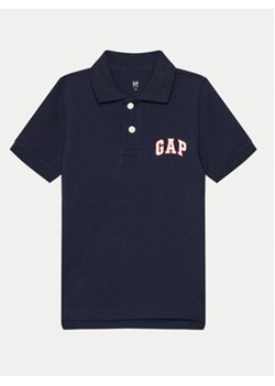 Gap Polo 843607-00 Granatowy Regular Fit ze sklepu MODIVO w kategorii T-shirty chłopięce - zdjęcie 170544064