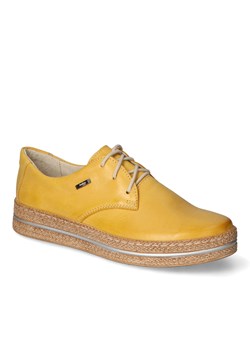 Półbuty Helios 380 Żółty lico ze sklepu Arturo-obuwie w kategorii Espadryle damskie - zdjęcie 170545791