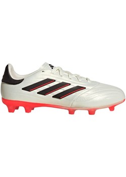 Buty piłkarskie adidas Copa Pure 2 Elite Fg Jr IE4985 białe ze sklepu ButyModne.pl w kategorii Buty sportowe dziecięce - zdjęcie 170549100