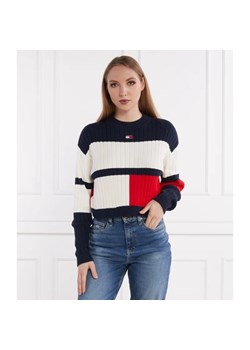 Tommy Jeans Sweter | Cropped Fit ze sklepu Gomez Fashion Store w kategorii Swetry damskie - zdjęcie 170549742