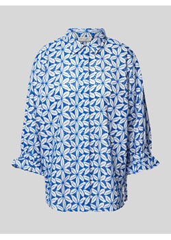 Bluzka we wzory na całej powierzchni ze sklepu Peek&Cloppenburg  w kategorii Koszule damskie - zdjęcie 170550822