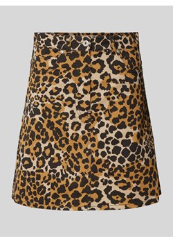 Spódnica mini ze zwierzęcym nadrukiem model ‘NADIR’ ze sklepu Peek&Cloppenburg  w kategorii Spódnice - zdjęcie 170550891