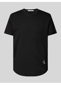 T-shirt z naszywką z logo ze sklepu Peek&Cloppenburg  w kategorii T-shirty męskie - zdjęcie 170550960