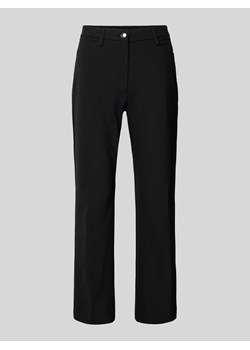 Spodnie materiałowe o kroju regular fit ze szlufkami na pasek model ‘AIDA KICK’ ze sklepu Peek&Cloppenburg  w kategorii Spodnie damskie - zdjęcie 170551060