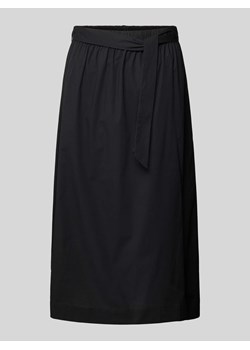 Spódnica midi z wiązanym paskiem ze sklepu Peek&Cloppenburg  w kategorii Spódnice - zdjęcie 170551212