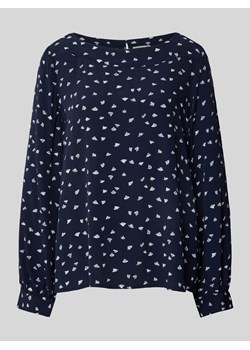Bluzka z wiskozy ze wzorem na całej powierzchni ze sklepu Peek&Cloppenburg  w kategorii Bluzki damskie - zdjęcie 170551242