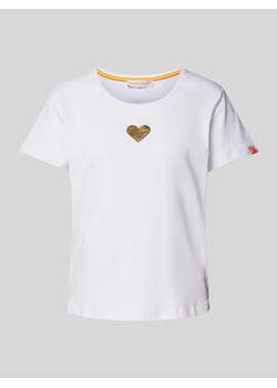 T-shirt z nadrukowanym motywem ze sklepu Peek&Cloppenburg  w kategorii Bluzki damskie - zdjęcie 170551301