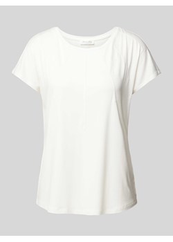 T-shirt z cekinowym obszyciem ze sklepu Peek&Cloppenburg  w kategorii Bluzki damskie - zdjęcie 170551371