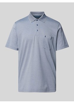 Koszulka polo o kroju regular fit ze wzorem na całej powierzchni ze sklepu Peek&Cloppenburg  w kategorii T-shirty męskie - zdjęcie 170551442