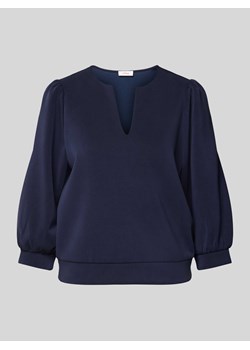 Bluza w jednolitym kolorze ze sklepu Peek&Cloppenburg  w kategorii Bluzy damskie - zdjęcie 170551474