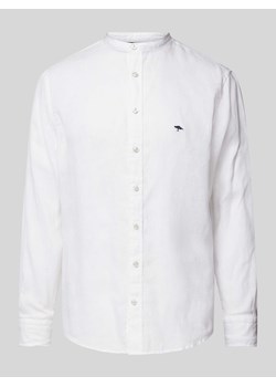 Koszula casulowa o kroju regular fit z lnu ze stójką ze sklepu Peek&Cloppenburg  w kategorii Koszule męskie - zdjęcie 170551561