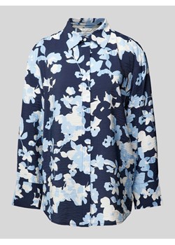 Bluzka z efektem marszczenia ze sklepu Peek&Cloppenburg  w kategorii Koszule damskie - zdjęcie 170551633