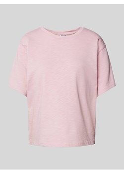 T-shirt w jednolitym kolorze ze sklepu Peek&Cloppenburg  w kategorii Bluzki damskie - zdjęcie 170551953
