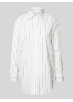 Bluzka koszulowa ze wzorem w cienkie prążki model ‘COROLLA’ ze sklepu Peek&Cloppenburg  w kategorii Koszule damskie - zdjęcie 170552080
