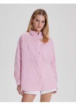 Koszula TILAPI Róż-Biały XS ze sklepu Diverse w kategorii Koszule damskie - zdjęcie 170552514