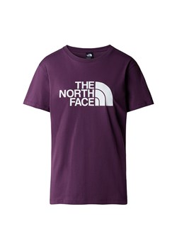Koszulka The North Face Relaxed Easy 0A87N9V6V1 - fioletowa ze sklepu streetstyle24.pl w kategorii Bluzki damskie - zdjęcie 170552690