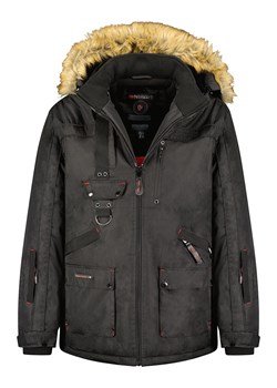 Geographical Norway Parka &quot;Chirac&quot; w kolorze czarnym ze sklepu Limango Polska w kategorii Parki męskie - zdjęcie 170552780