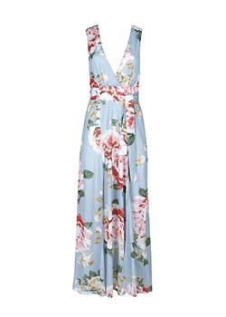 Lisca Sukienka &quot;Hawaii&quot; w kolorze błękitnym ze wzorem ze sklepu Limango Polska w kategorii Sukienki - zdjęcie 170552792