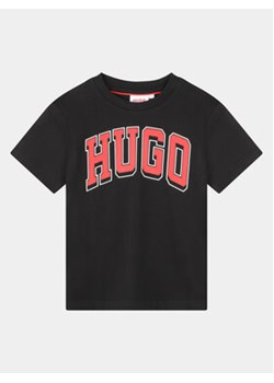 Hugo T-Shirt G00142 D Czarny Regular Fit ze sklepu MODIVO w kategorii T-shirty chłopięce - zdjęcie 170553843